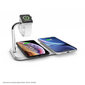 ZENS Aluminium Dual Wireless Charger + W hinta ja tiedot | Puhelimen laturit | hobbyhall.fi