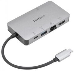 TARGUS USB-C SINGLE VIDEO 4K HDMI/VGA DOCK W\ 100W POWER PASS hinta ja tiedot | Adapterit | hobbyhall.fi