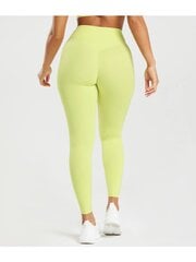 Naisten urheiluleggingsit Gymshark 170422919934245291, keltainen hinta ja tiedot | Naisten urheiluvaatteet | hobbyhall.fi