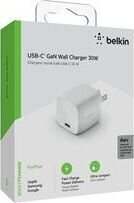 BELKIN 30W USB-C Charger GaN WHT hinta ja tiedot | Puhelimen laturit | hobbyhall.fi