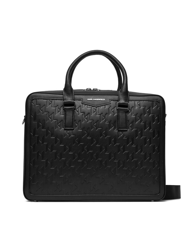 Salkku KARL LAGERFELD K/loom Lea Briefcase 235M3007 545011623 hinta ja tiedot | Miesten reput ja laukut | hobbyhall.fi