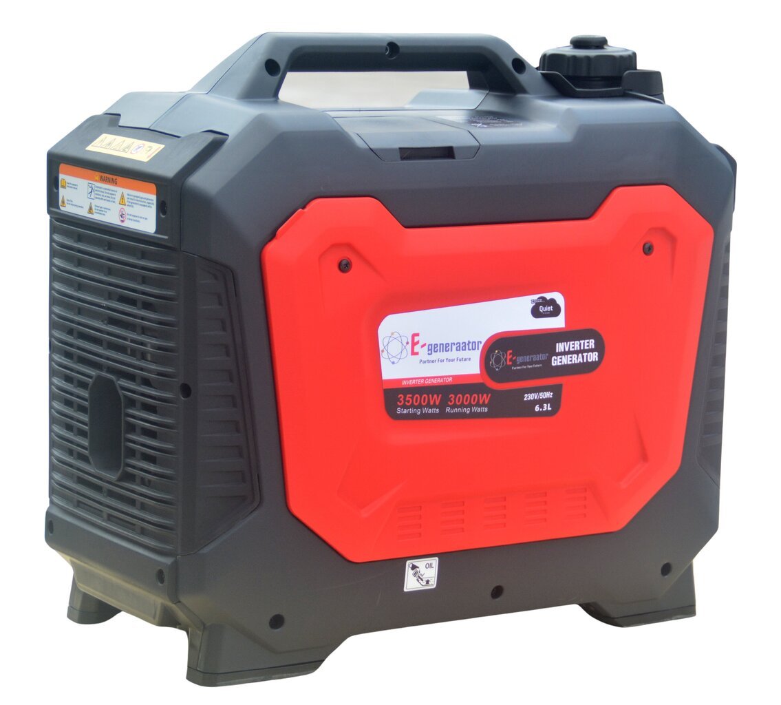 Dieselgeneraattori E-generaattori DG8000E3 400V/max.6.5kw, 230V/2.1kw hinta ja tiedot | Aggregaatit | hobbyhall.fi