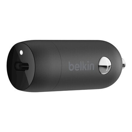 Belkin 20W USB-C PD Car Charger + USB-C hinta ja tiedot | Puhelimen laturit | hobbyhall.fi