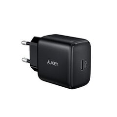 Aukey Wall Charger PA-R1 Mini USB-C, 20 hinta ja tiedot | Puhelimen laturit | hobbyhall.fi