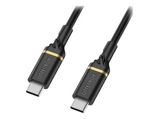 Otterbox laturi USB-C 20W + CABLE USB-C 1M BLACK hinta ja tiedot | Puhelimen laturit | hobbyhall.fi
