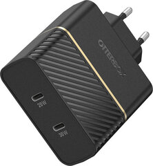 OtterBox 50W pikalaturi 2x USB-C musta hinta ja tiedot | Puhelimen laturit | hobbyhall.fi