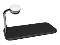 ZENS Aluminium Dual Wireless Charger + W hinta ja tiedot | Puhelimen laturit | hobbyhall.fi