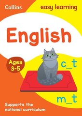 English Ages 3-5: Prepare for School with Easy Home Learning hinta ja tiedot | Nuortenkirjat | hobbyhall.fi