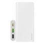 Dudao Power Bank 10000mAh 18W Quick Charge Power Delivery 2x USB / 1x USB Type C valkoinen (K12PQ_W). hinta ja tiedot | Varavirtalähteet | hobbyhall.fi