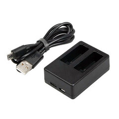 Kaksois-USB-laturi SPCC1B GoPro Max hinta ja tiedot | Videokameran akut ja paristot | hobbyhall.fi