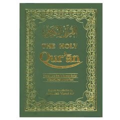 Holy Qur'an: Transliteration in Roman Script with Arabic Text and English Translation, Transliteration in Roman Script with Arabic Text and English Translation hinta ja tiedot | Hengelliset kirjat ja teologia | hobbyhall.fi