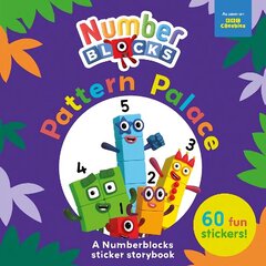 Pattern Palace: A Numberblocks Sticker Storybook hinta ja tiedot | Vauvakirjat | hobbyhall.fi