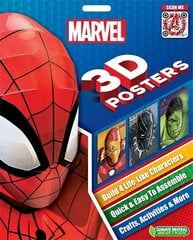 Marvel: 3D Posters hinta ja tiedot | Nuortenkirjat | hobbyhall.fi