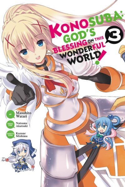 Konosuba: God's Blessing on This Wonderful World!, Vol. 3 (manga) hinta ja tiedot | Fantasia- ja scifi-kirjallisuus | hobbyhall.fi