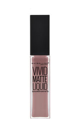 Maybelline Color Sensational Vivid Matte Liquid huulipuna 8 ml, 50 Nude Thrill hinta ja tiedot | Huulipunat, huulikiillot ja huulirasvat | hobbyhall.fi