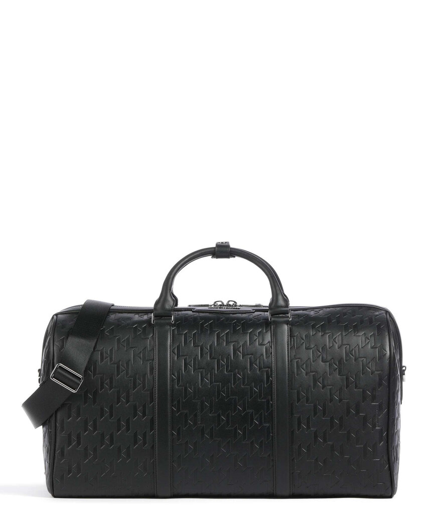 Laukku KARL LAGERFELD K/loom Weekender Lea 240M3068 hinta ja tiedot | Urheilukassit ja reput | hobbyhall.fi