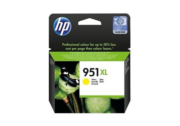 HP 951XL, keltainen hinta ja tiedot | Mustekasetit | hobbyhall.fi