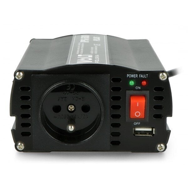 Invertteri voltti IPS-500 Plus, 12VDC/230VAC 350/500W hinta ja tiedot | Aggregaatit | hobbyhall.fi