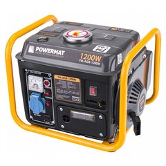 Bensiinigeneraattori Powermat 1200W hinta ja tiedot | Aggregaatit | hobbyhall.fi