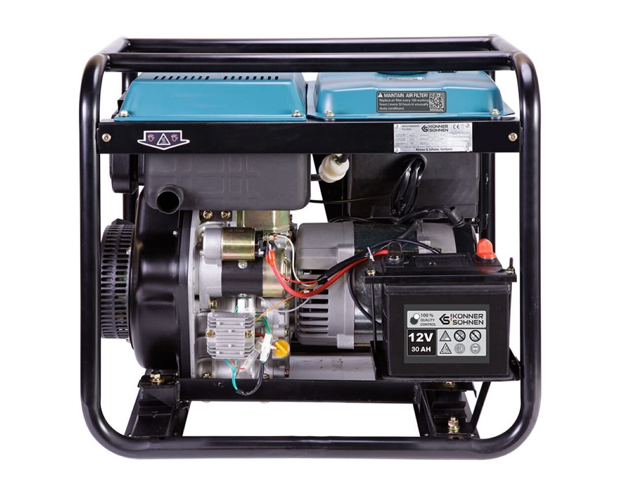 Dieselgeneraattori KS 6100HDE Euro V hinta ja tiedot | Aggregaatit | hobbyhall.fi