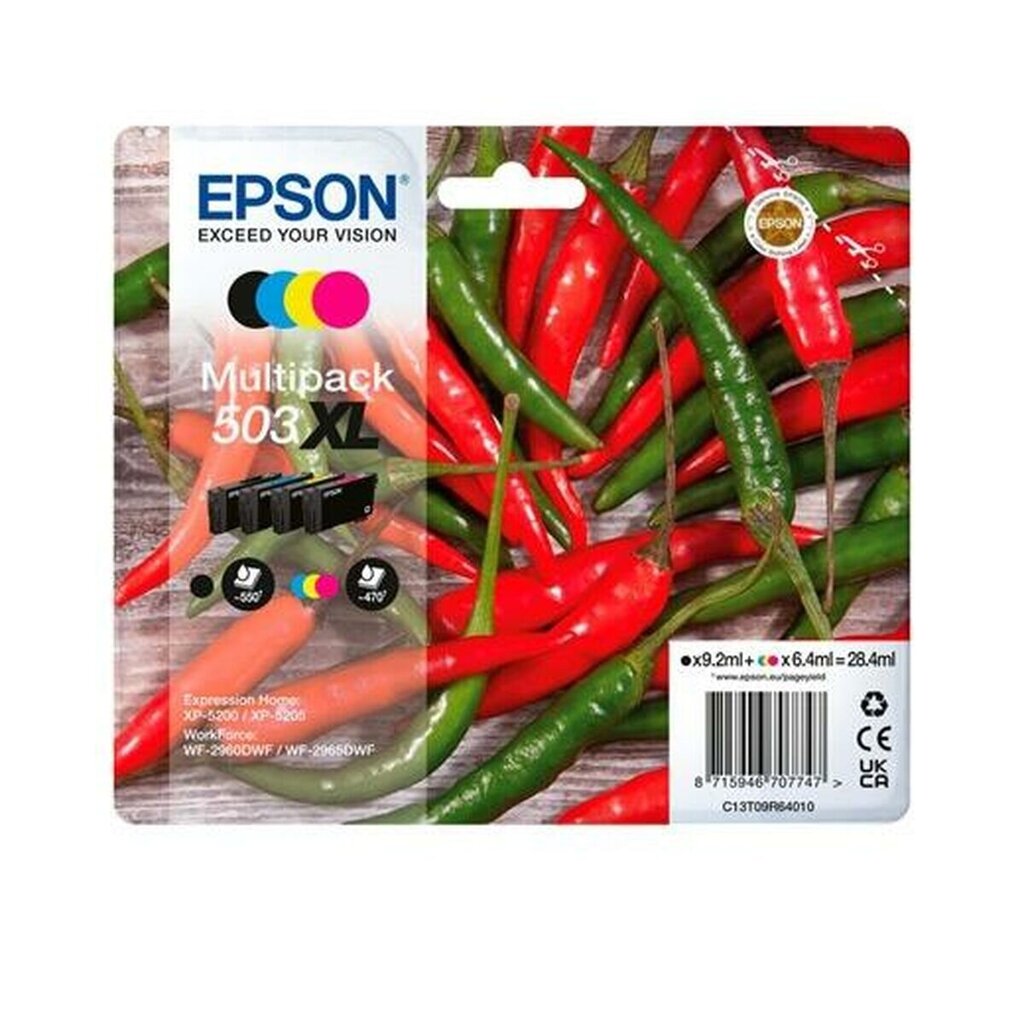 Epson 503XL, väri hinta ja tiedot | Mustekasetit | hobbyhall.fi