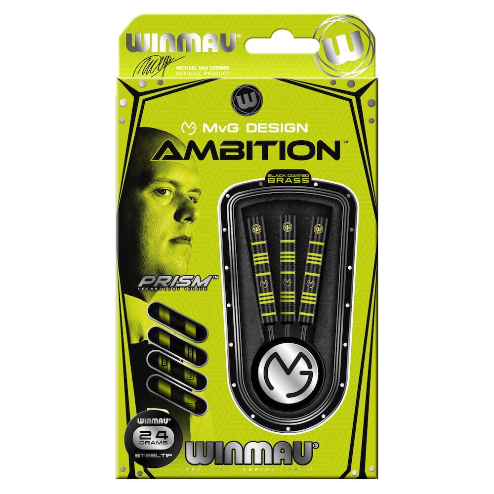 Darts Winmau Ambition MvG Design, 24 g. hinta ja tiedot | Darts | hobbyhall.fi