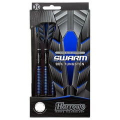 Darts Harrows Swarm Darts 90% Steeltip, 3 kpl, musta, sininen hinta ja tiedot | Darts | hobbyhall.fi