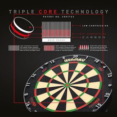 Tikkataulu Winmau Blade 6 Triple Core PDC hinta ja tiedot | Darts | hobbyhall.fi