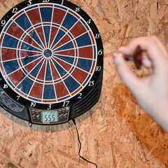 Elektroninen tikkataulu Sunflex Novio 45133, musta hinta ja tiedot | Darts | hobbyhall.fi