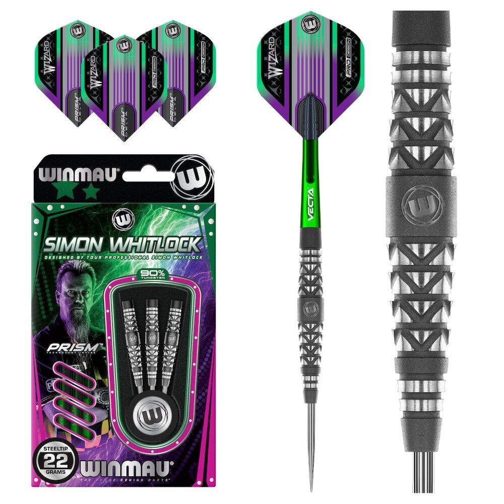 Darts Winmau Simon Whitlock World Cup S.E. 22 grammaa. hinta ja tiedot | Darts | hobbyhall.fi