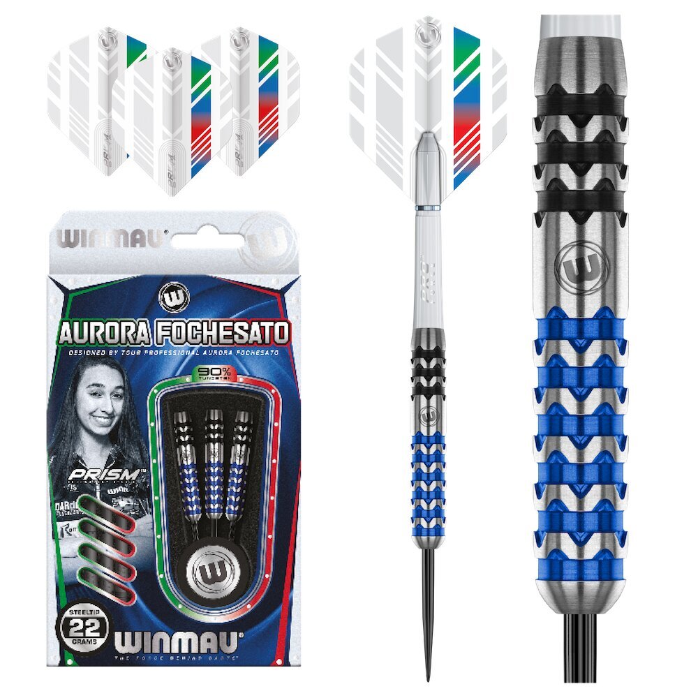 Darts Winmau Simon Whitlock World Cup S.E. 22 grammaa. hinta ja tiedot | Darts | hobbyhall.fi