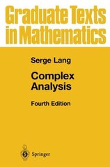 Complex Analysis 4th ed. 1999 hinta ja tiedot | Talouskirjat | hobbyhall.fi