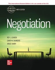 Negotiation ISE 9th edition hinta ja tiedot | Talouskirjat | hobbyhall.fi