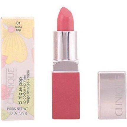 Huulipuna Clinique Pop Lip Color, 01-nude pop, 3,9 g hinta ja tiedot | Huulipunat, huulikiillot ja huulirasvat | hobbyhall.fi