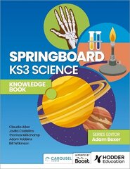 Springboard: KS3 Science Knowledge Book hinta ja tiedot | Nuortenkirjat | hobbyhall.fi