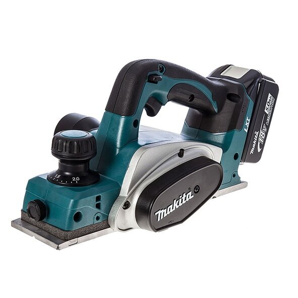 Akkuhöylä Makita DKP180RTJ, 18V hinta ja tiedot | Höylät | hobbyhall.fi