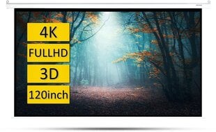 Valkokangas Overmax OV-Automatic Screen 120" 16:9 hinta ja tiedot | Valkokankaat | hobbyhall.fi