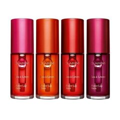 Clarins Water Lip Stain -huulikiilto, 7 ml, Rose Water 01 hinta ja tiedot | Clarins Hajuvedet ja kosmetiikka | hobbyhall.fi