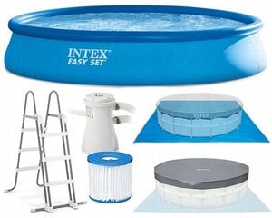 Allas Intex Easy Set 28158NP, 457x84cm, suodatinpumpulla hinta ja tiedot | Uima-altaat | hobbyhall.fi