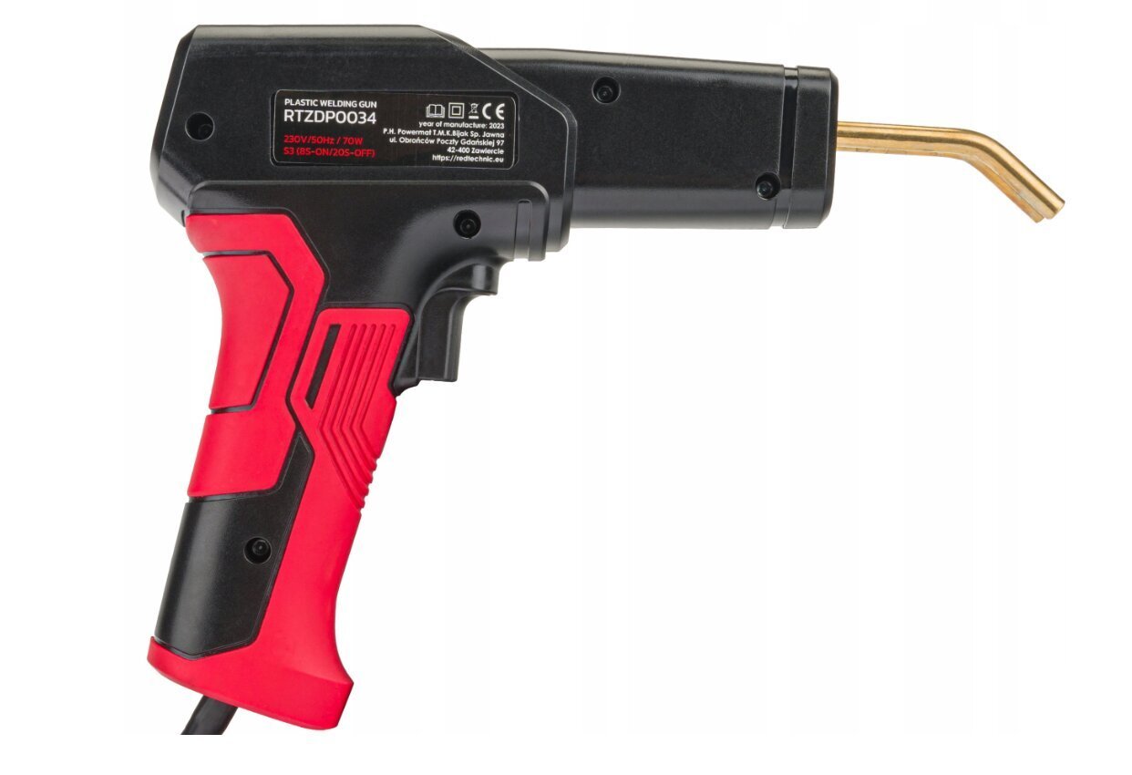 Muovihitsauskone Red Technic 200 pistolla 70W hinta ja tiedot | Hitsauslaitteet | hobbyhall.fi