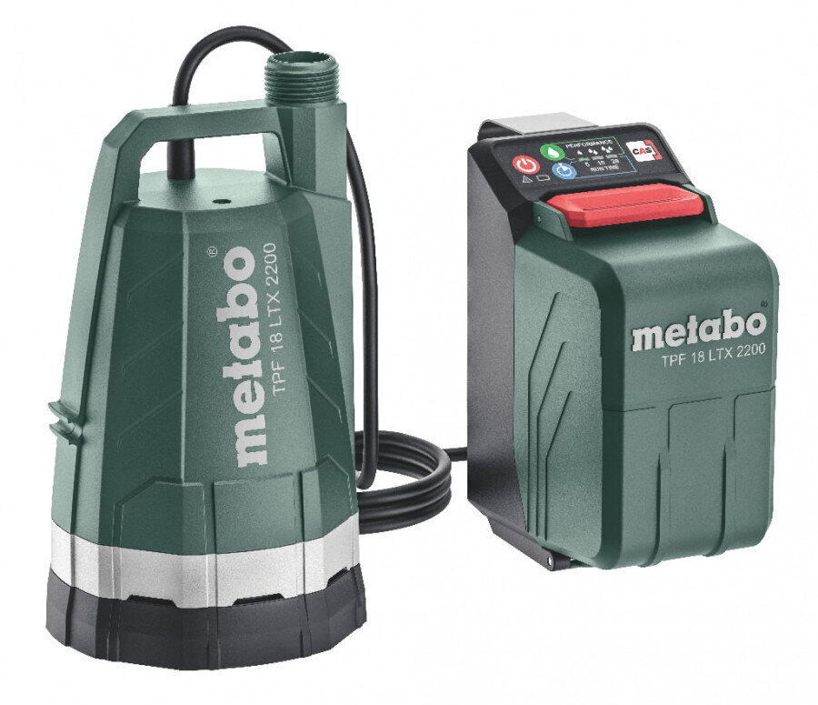 Akkuvesipumppu Metabo TPF 18 LTX 2200 hinta ja tiedot | Uima-allastarvikkeet | hobbyhall.fi