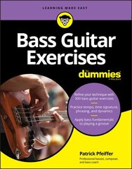 Bass Guitar Exercises For Dummies hinta ja tiedot | Taidekirjat | hobbyhall.fi