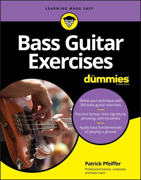 Bass Guitar Exercises For Dummies hinta ja tiedot | Taidekirjat | hobbyhall.fi