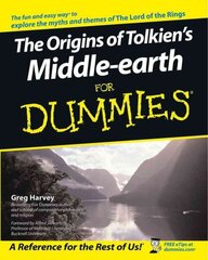 Origins of Tolkien's Middle-earth For Dummies hinta ja tiedot | Historiakirjat | hobbyhall.fi