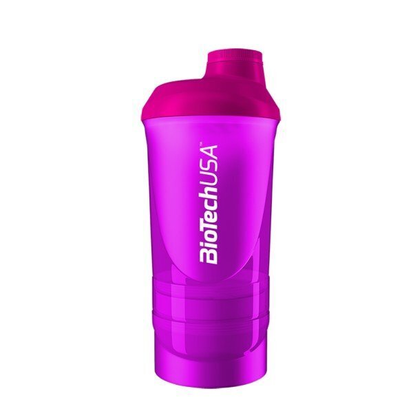 Sheikkeri Biotech Smartshake 600 ml, Pinkki hinta ja tiedot | Juomapullot | hobbyhall.fi