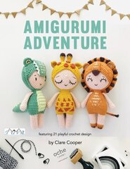 Amigurumi Adventures: Featuring 21 Playful Crochet Designs hinta ja tiedot | Terveys- ja ravitsemuskirjat | hobbyhall.fi