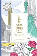 New York City: A Color-Your-Own Travel Journal hinta ja tiedot | Terveys- ja ravitsemuskirjat | hobbyhall.fi