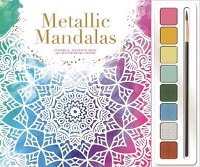 Metallic Mandalas hinta ja tiedot | Elämäntaitokirjat | hobbyhall.fi