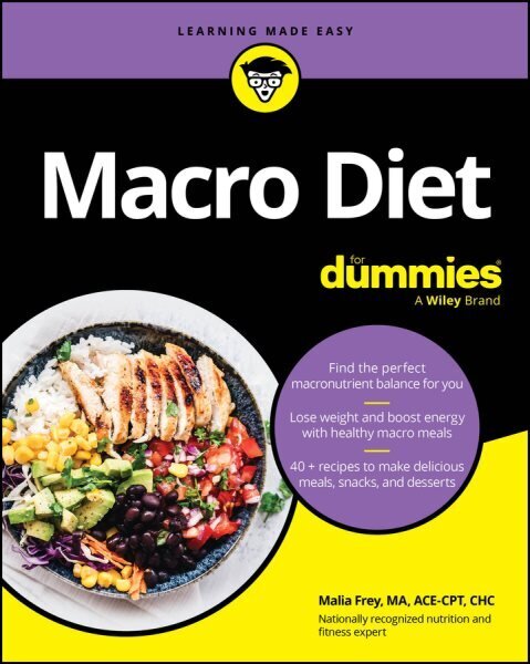 Macro Diet For Dummies hinta ja tiedot | Elämäntaitokirjat | hobbyhall.fi