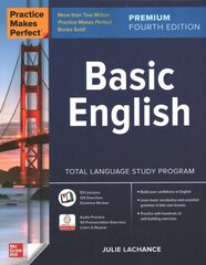 Practice Makes Perfect: Basic English, Premium Fourth Edition 4th edition hinta ja tiedot | Vieraiden kielten oppimateriaalit | hobbyhall.fi